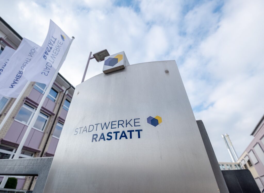 Außenaufnahme der Stadtwerke Rastatt