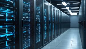 Server in einem Rechenzentrum für eine resiliente IT-Infrastruktur